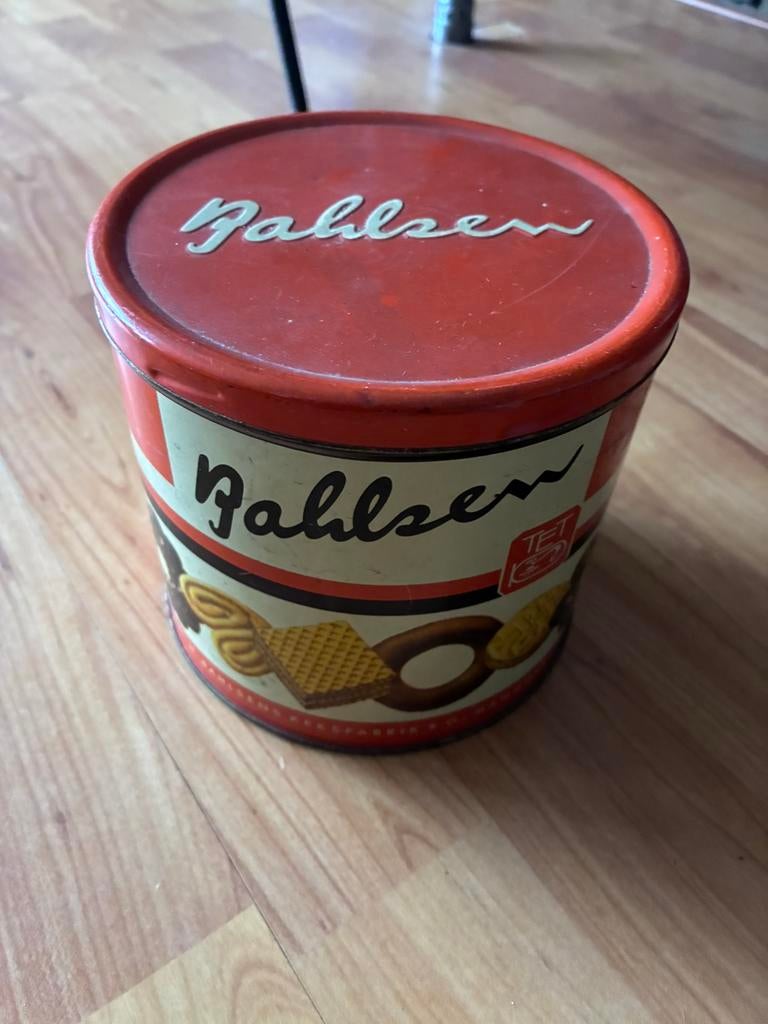 Oud blik Bahlsen, Ophalen of Verzenden, Gebruikt, Overige