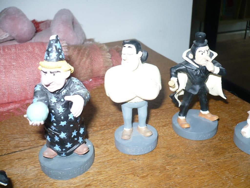 6 poppetjes van suske en wiske, Ophalen of Verzenden, Gebruikt