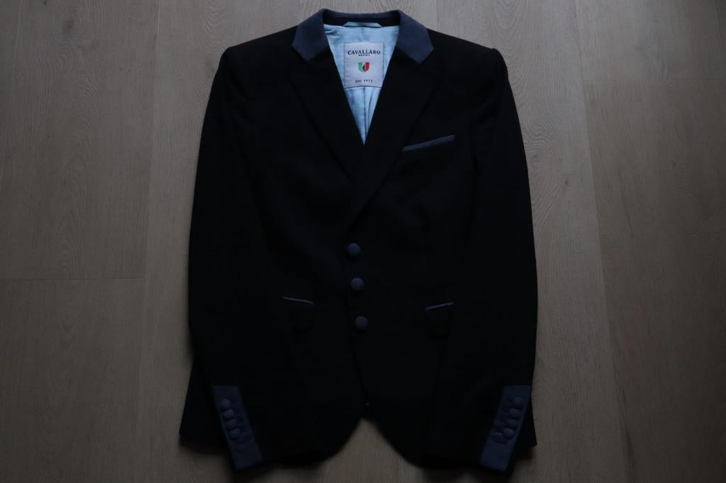 Cavallaro Napoli blazer - Maat S - Zo goed als nieuw, Zwart, Ophalen of Verzenden, Zo goed als nieuw, Maat 46 (S) of kleiner