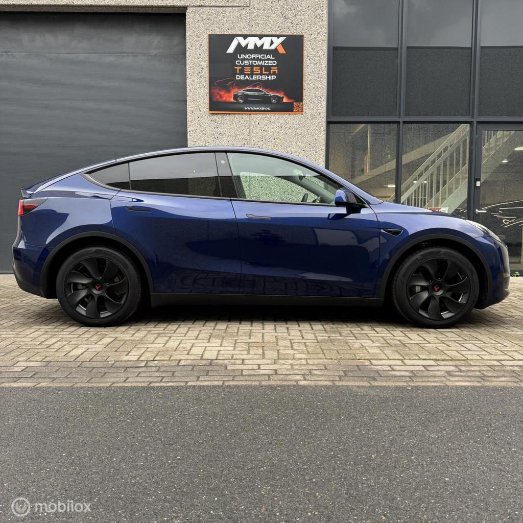 Tesla Model Y Long Range RWD + MMX PACK + IAP + HW4, Auto's, Tesla, Automaat, Achterwielaandrijving, Gebruikt, Zwart
