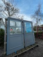 Zware garage deuren, Doe-het-zelf en Verbouw, Kozijnen en Schuifpuien, Ophalen, Deurkozijn, 225 cm of meer, Zo goed als nieuw