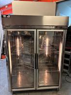 Zanussi dubbele glasdeur koelkast, Ophalen, 200 liter of meer, 60 cm of meer, 160 cm of meer