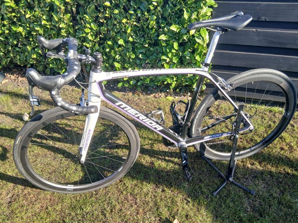 Merida Scultura 904 Juliet Carbon Racefiets SRAM Force, Carbon, Zo goed als nieuw, Meer dan 20 versnellingen, 53 tot 57 cm