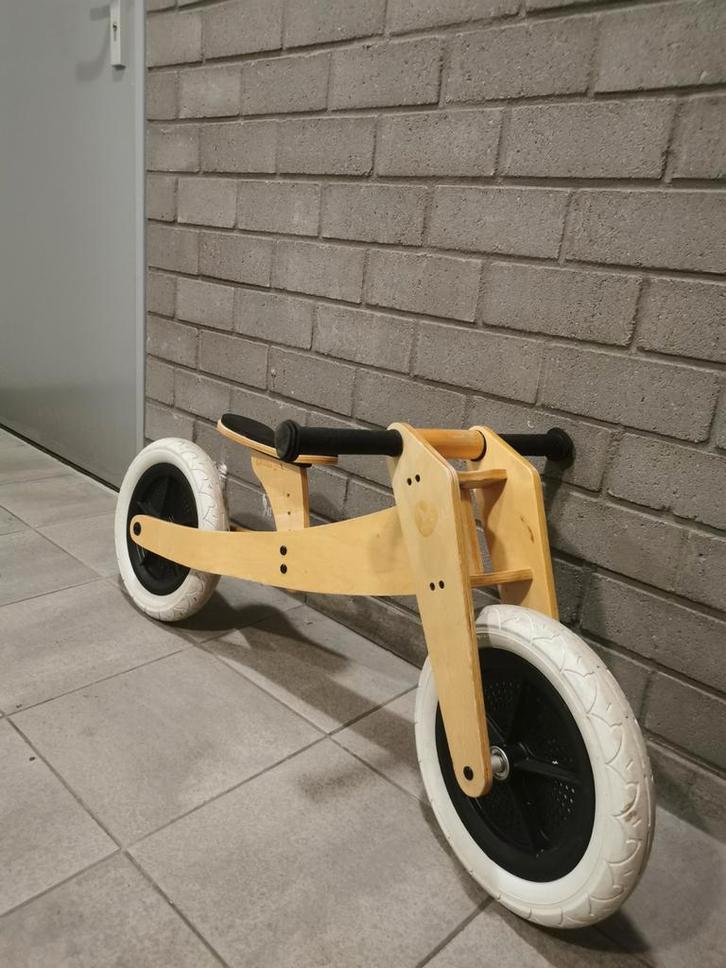 Wishbonebike Original 3-in-1 Houten Loopfiets, Kinderen en Baby's, Speelgoed | Buiten | Voertuigen en Loopfietsen, Ophalen of Verzenden