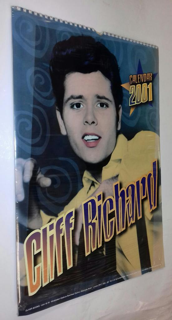 Cliff Richard KALENDER 2001 - Gesealed !, Verzenden, Nieuw, Gebruiksvoorwerp