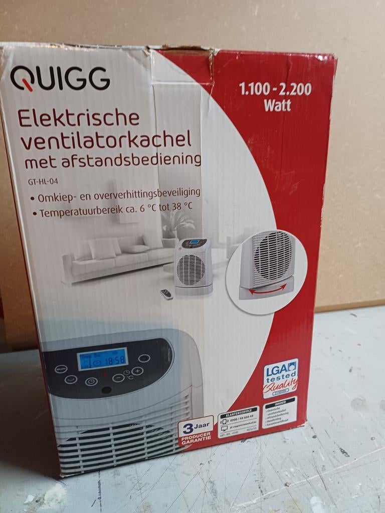Ventilator kacheltje heel weinig gebruikt, Ophalen of Verzenden, Zo goed als nieuw, Elektrisch, Overige soorten