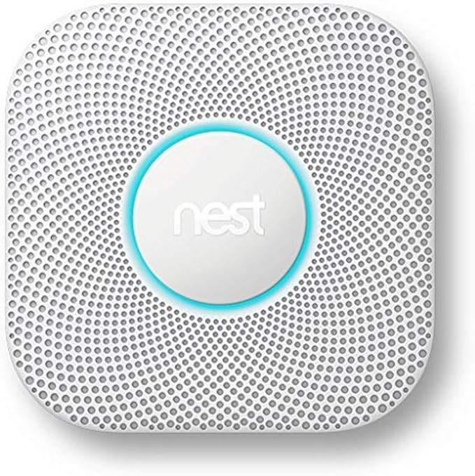 Google Nest Protect 2e Gen  (2 stuks), Detector, Sensor of Melder, Ophalen of Verzenden, Zo goed als nieuw, Rook