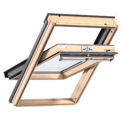 1x Velux Dakraam GGL MK04 3070 78x98cm Antraciet Nieuw, Doe-het-zelf en Verbouw, Glas en Ramen, Nieuw, Dakraam, 80 tot 120 cm