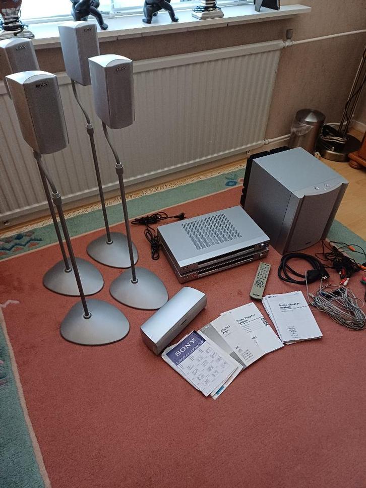 Sony :  Home cinema set., Audio, Tv en Foto, Home Cinema-sets, Gebruikt, Overige spelers, Soundbar, 70 watt of meer, Sony, Ophalen