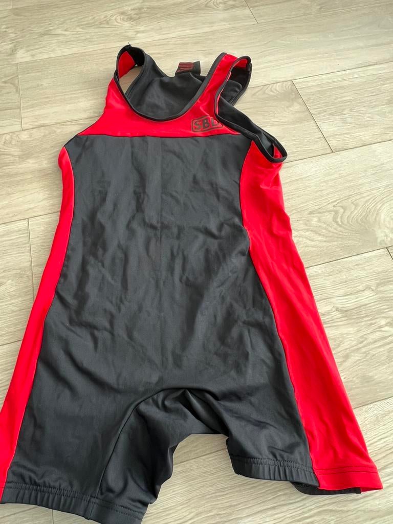 Sbd singlet +sokken, Sport en Fitness, Fitnessmaterialen, Ophalen of Verzenden, Zo goed als nieuw, Overige typen