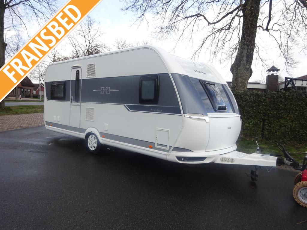 Prachtige Hobby 540 Prestige Met Mover, Caravans en Kamperen, Rondzit, Hobby, Bedrijf, Overige typen