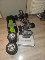 Complete hobby full aluminium fg monstertruck, Benzine, Auto offroad, Ophalen of Verzenden, Zo goed als nieuw