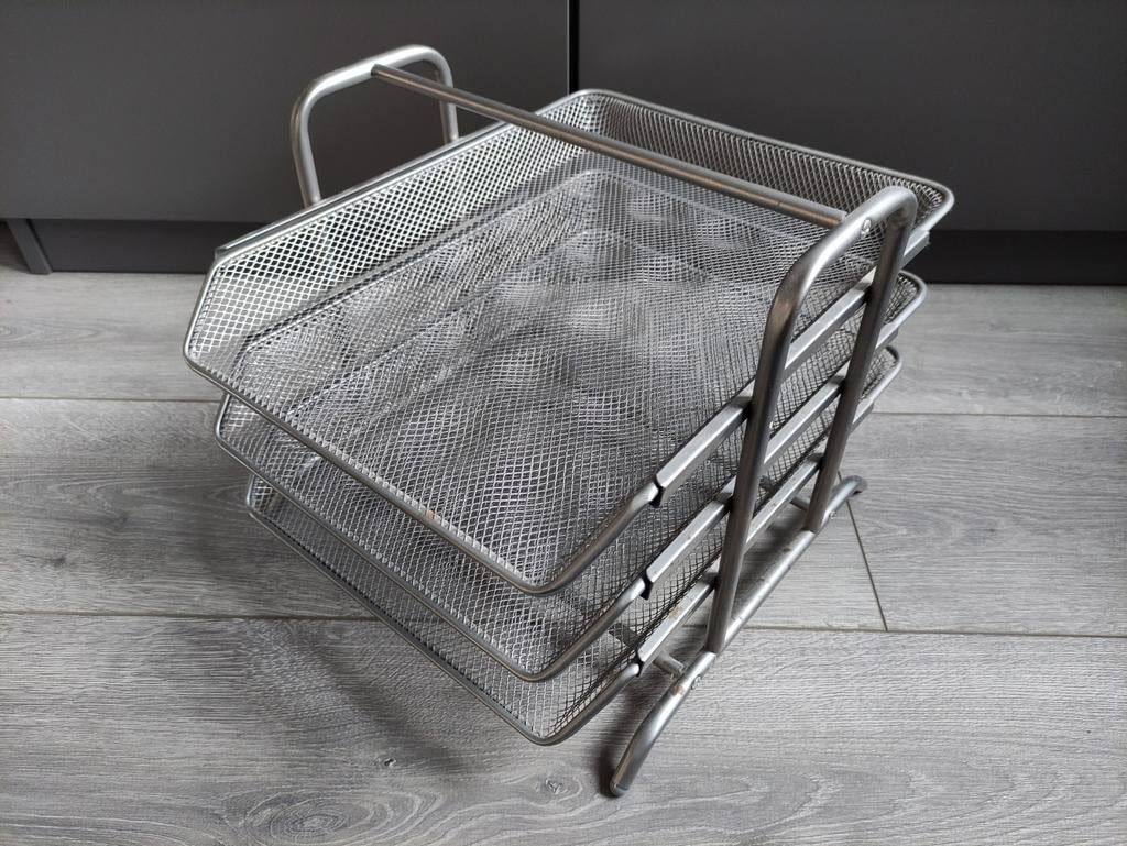 Metalen bureau organizer, Ophalen of Verzenden