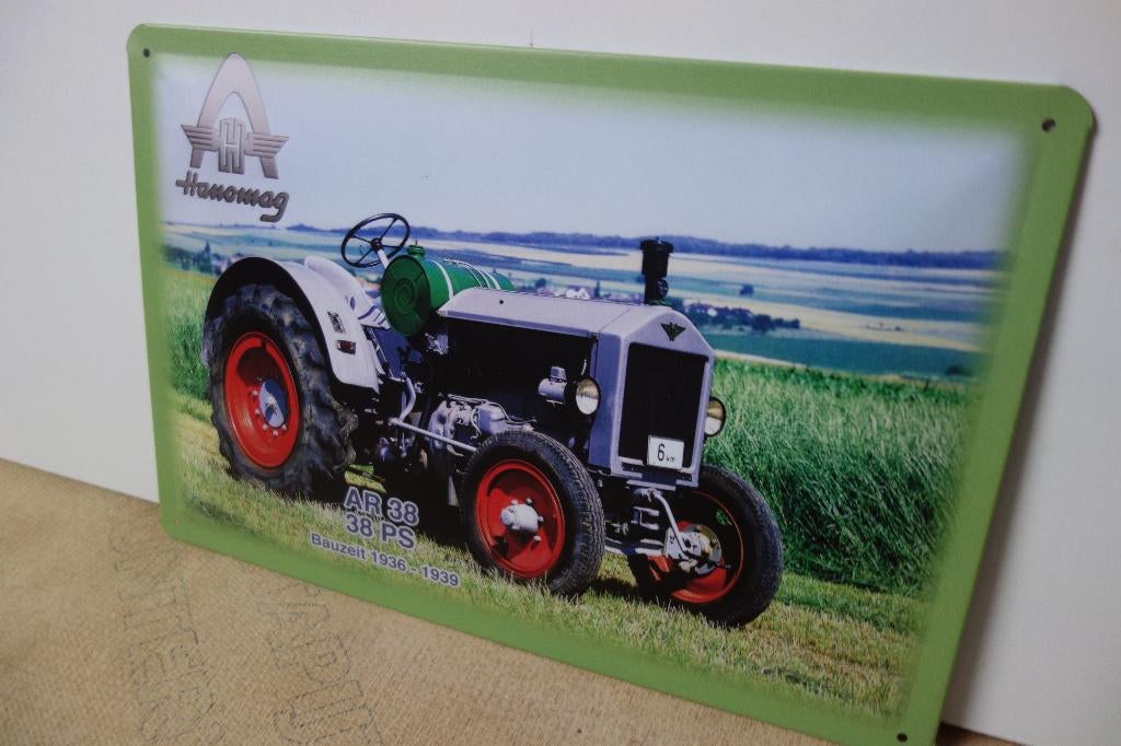 HANOMAG TRACTOR LOGO BORD, Ophalen of Verzenden, Nieuw