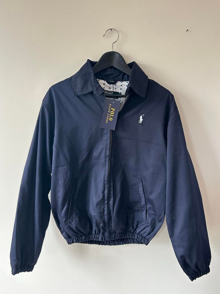 Ralph Lauren Harrington jas donkerblauw maat S, Ophalen of Verzenden, Zo goed als nieuw, Maat 46 (S) of kleiner, Blauw