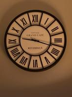 Riverdale Wandklok - Vintage Grand Café Stijl, Ophalen, Zo goed als nieuw, Analoog, Wandklok