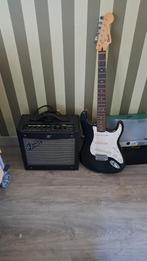 Fender Squier gitaar met Fender versterker, Fender, Gebruikt, Met versterker, Ophalen of Verzenden