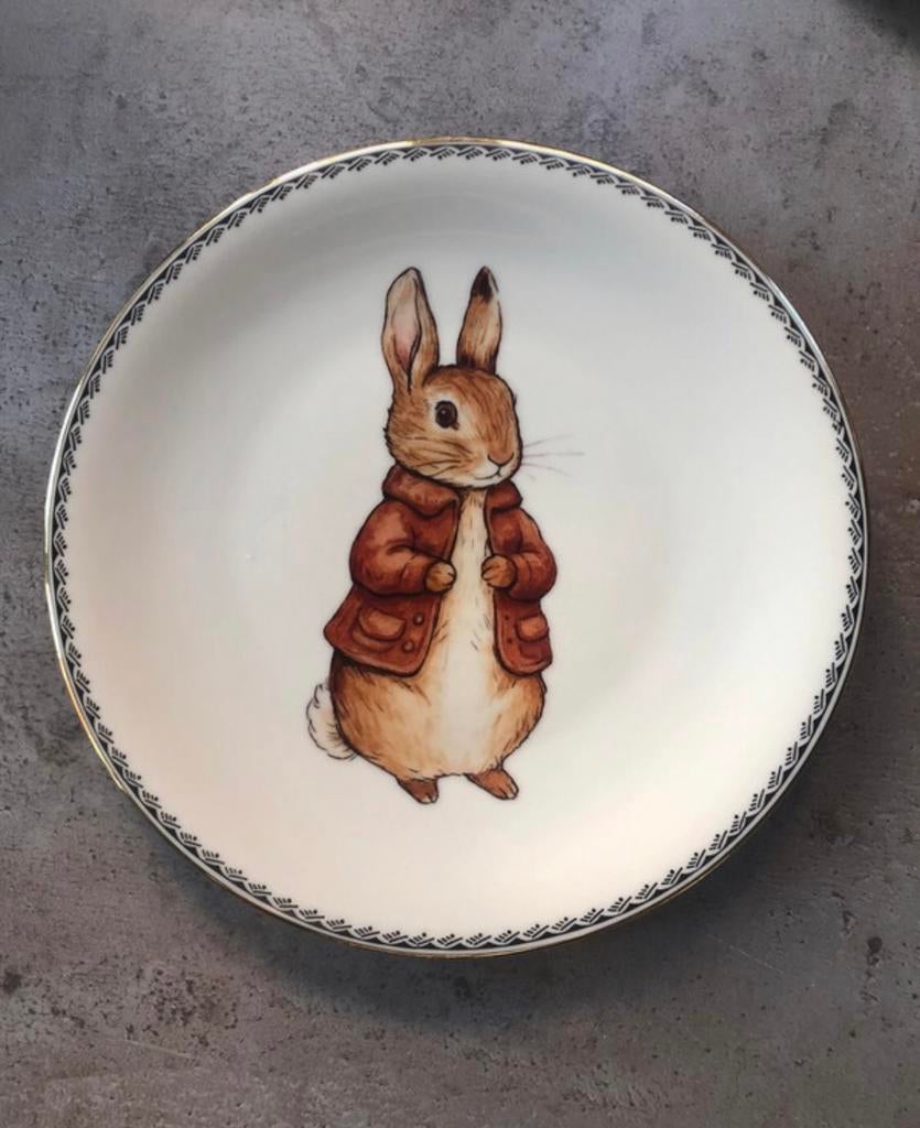 Wandbord met afbeelding van Pieter Konijn Beatrix Potter, Ophalen of Verzenden, Zo goed als nieuw