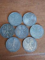 Duitsland  - 7 silberadler 5 deutsche mark, Ophalen of Verzenden, Duitsland, Setje, Zilver