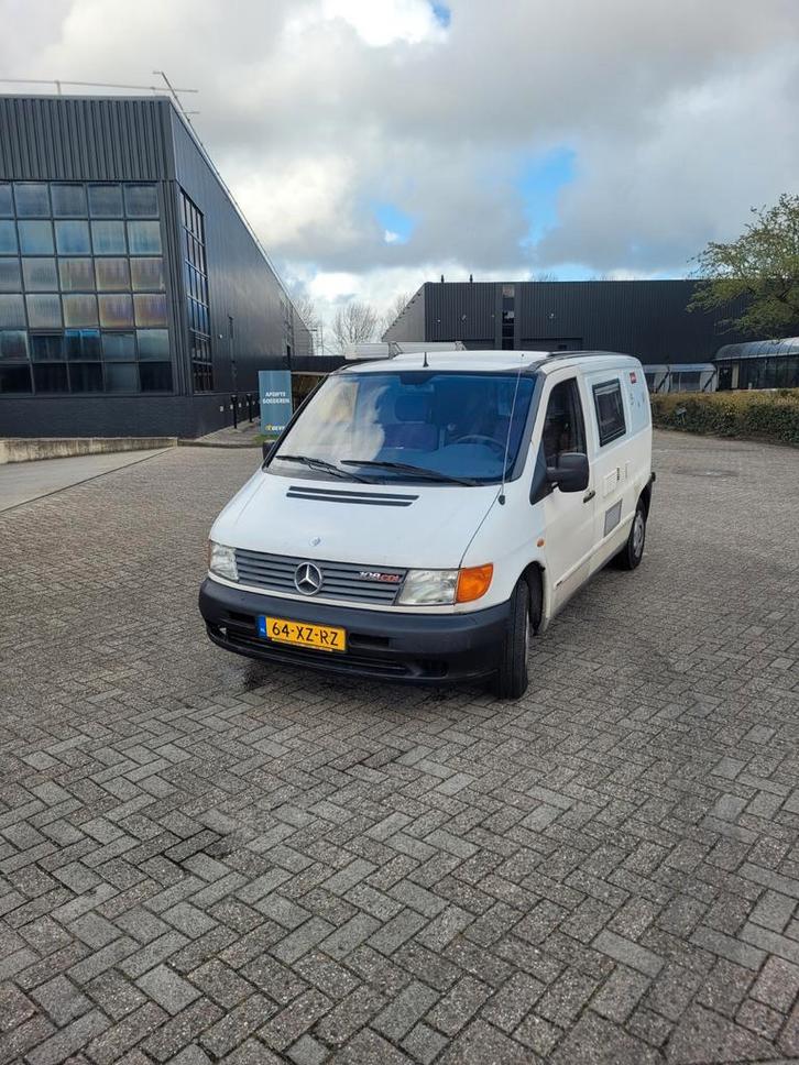 Mercedes Vito  bus camper   KOOPJE!!, Caravans en Kamperen, Campers, Bedrijf, tot en met 2, Buscamper of Camperbus, Mercedes-Benz