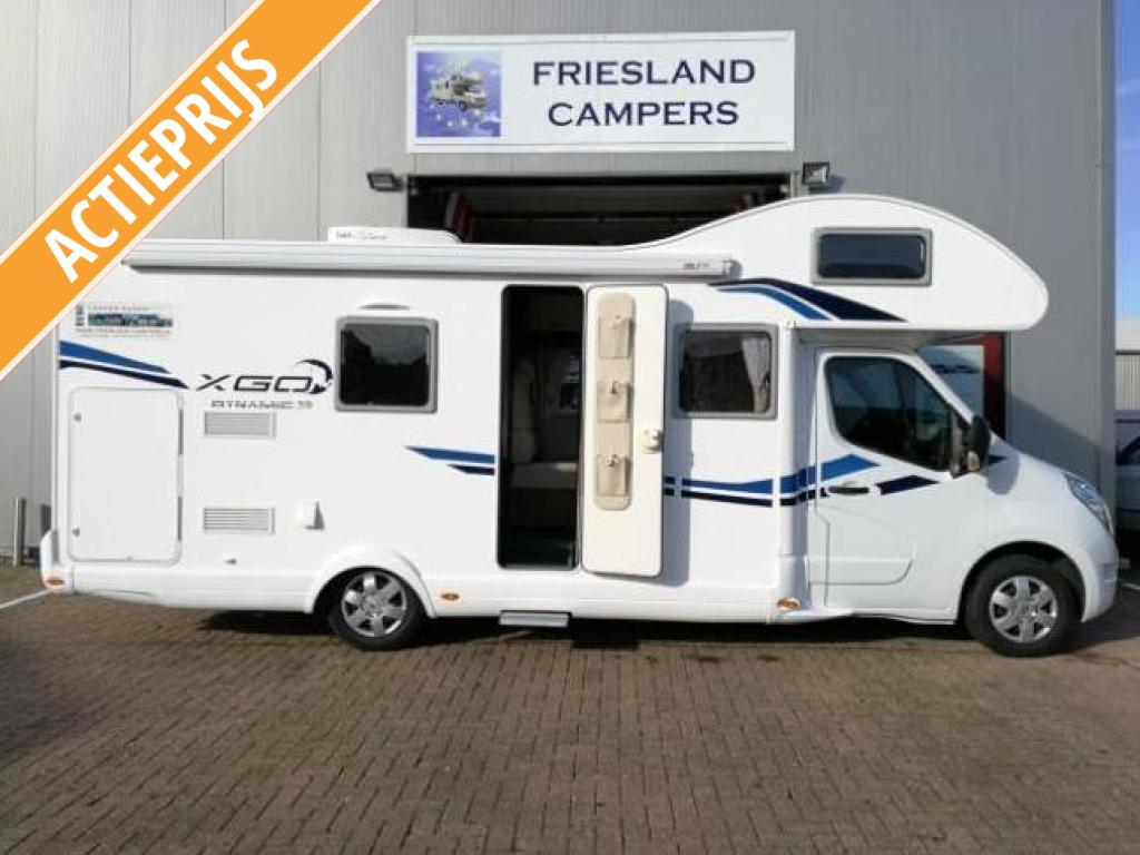XGO Dynamic 7-prs op kenteken!, Caravans en Kamperen, Campers, Chemisch toilet, Ringverwarming, Kluisje, Particulier