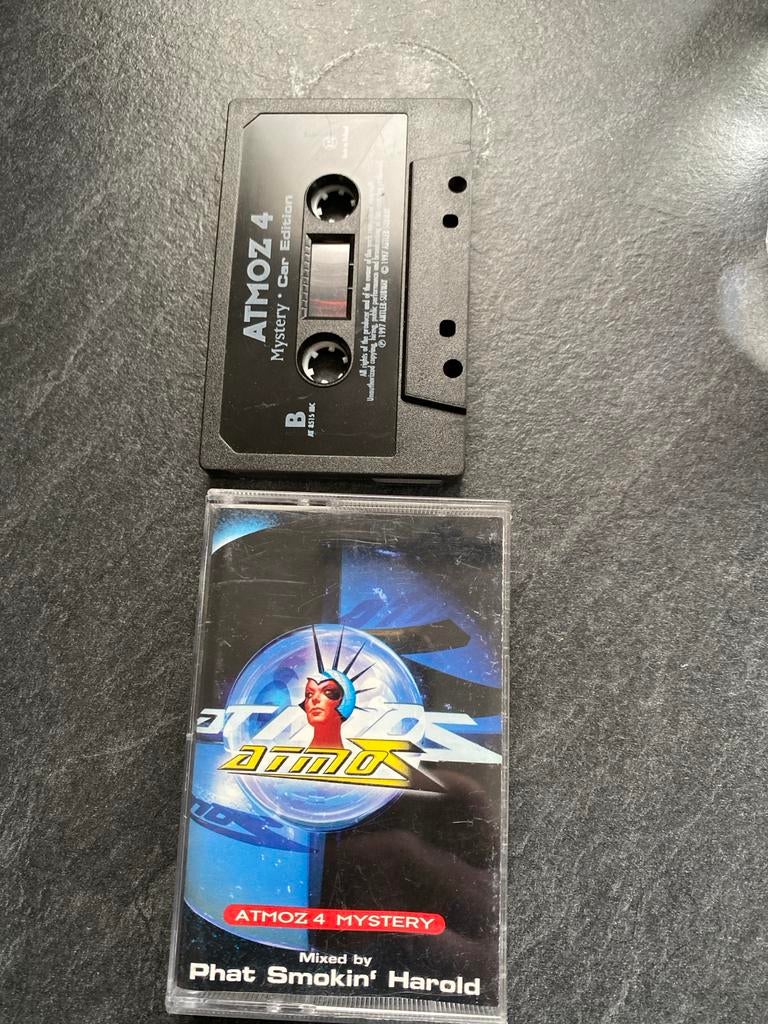 Atmoz cassettebandje trance hardcore, Ophalen of Verzenden, Gebruikt, Dance, 1 bandje
