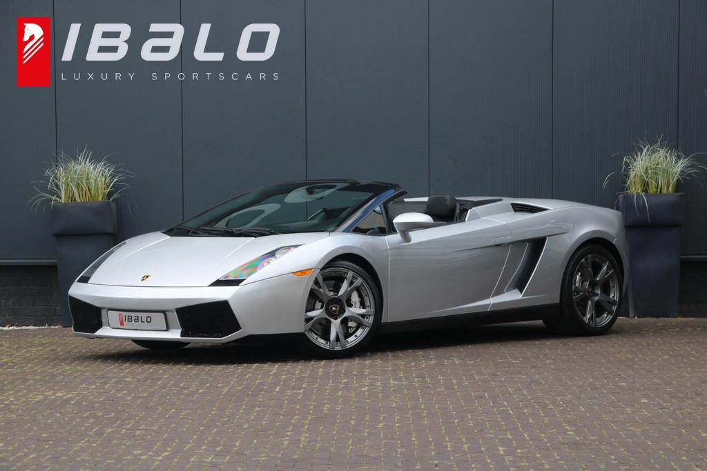 Lamborghini Gallardo 5.0 V10 Spyder | EU-auto | Lift-as | Hi, Auto's, Lamborghini, Automaat, Gebruikt, Cabriolet, Leder