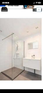 Kunststof  badkamermeubel wit met grote lade, Ophalen, Zo goed als nieuw, Minder dan 100 cm, Wasbak of Wastafel