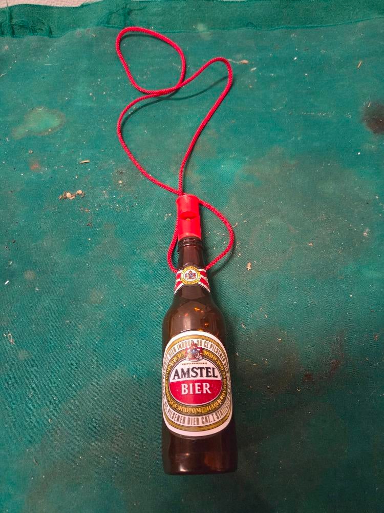 amstel bier fluitje jaren 90, Ophalen of Verzenden, 'T Olde Gre-j, Info@toldegrej.nl, Endepoelstraat 20f Didam