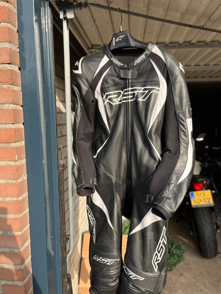 RST TracTech Evo 4 Dames Motorpak Zwart-Wit, Ophalen, Tweedehands, Dames, Combipak