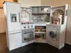 Witte Kidkraft houten speelkeuken met accessoires, Ophalen, Zo goed als nieuw, Hout, Speelkeuken