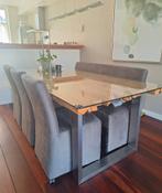 Eetkamerstoelen op wieltjes, Ophalen, Overige kleuren, Zo goed als nieuw, Stof