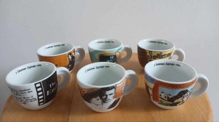 Set van 6 Ancap I Edizione Espresso 1996 kopjes, Huis en Inrichting, Keuken | Servies, Nieuw, Kop(pen) en/of Schotel(s), Overige stijlen
