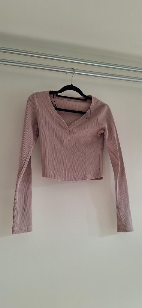 H&M huispak roze ribstof, Kleding | Dames, Ophalen of Verzenden