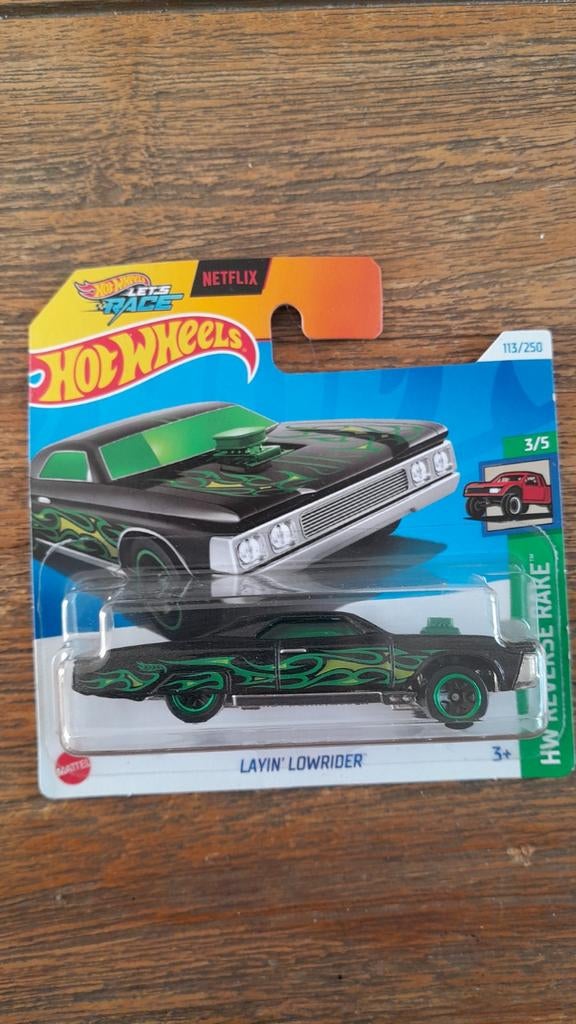 Hot Wheels Layin' Lowrider Netflix Editie, Ophalen of Verzenden, Nieuw, Auto