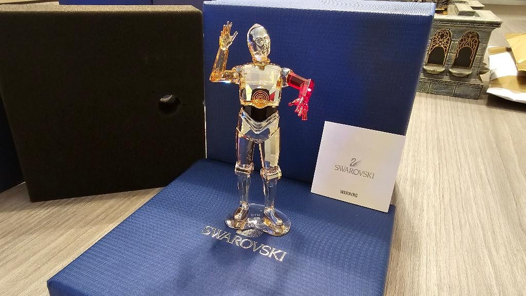 Swarovski Disney Star Wars C-3PO! NIEUW!, Verzamelen, Swarovski, Ophalen of Verzenden, Nieuw, Figuurtje