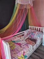 Gratis  1 persoonsbed, met lattenbodem en 2 lades, Ophalen of Verzenden