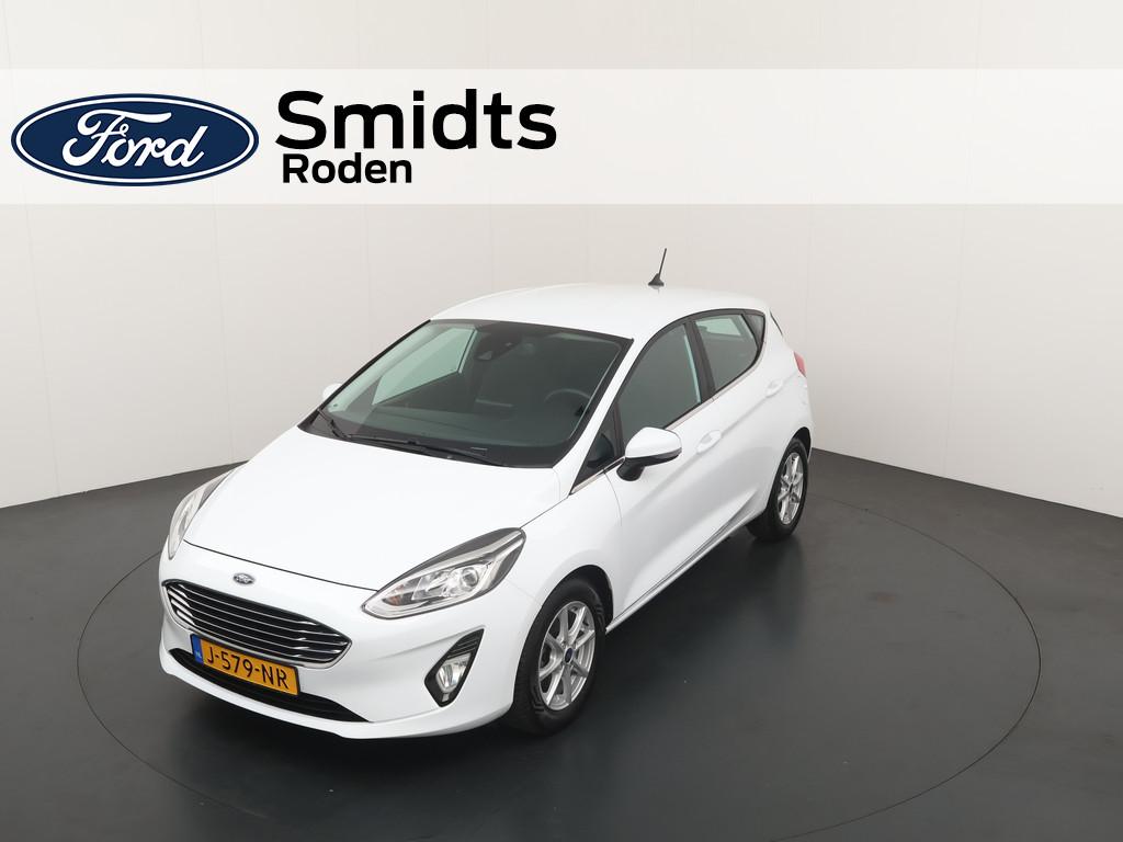 Ford Fiesta EcoBoost 95 pk Titanium | All season | Navi | Cl, Stof, Gebruikt, 1064 kg, Origineel Nederlands