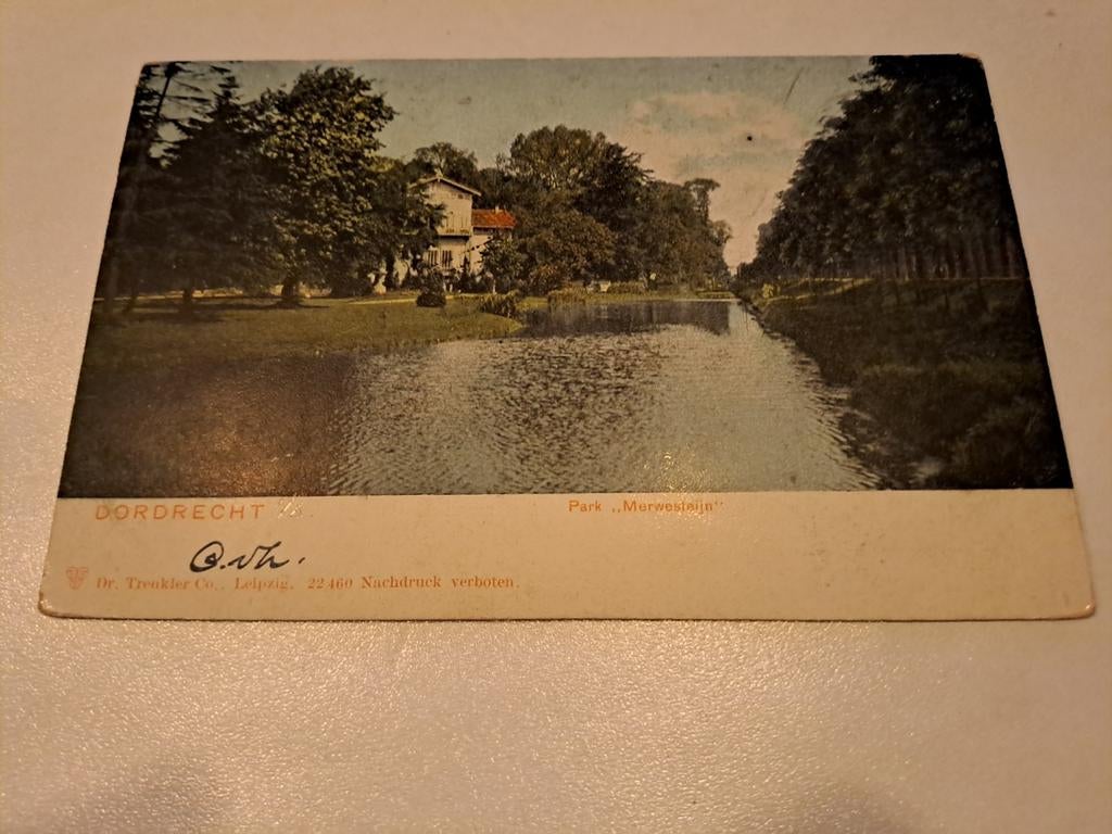 Dordrecht,  park Merwestein, Ophalen of Verzenden, Voor 1920, Zuid-Holland