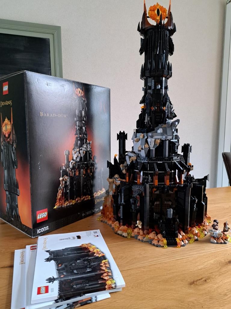 Lego Icons Lord of the Rings Barad-dûr 10333, Kinderen en Baby's, Speelgoed | Duplo en Lego, Zo goed als nieuw, Ophalen of Verzenden