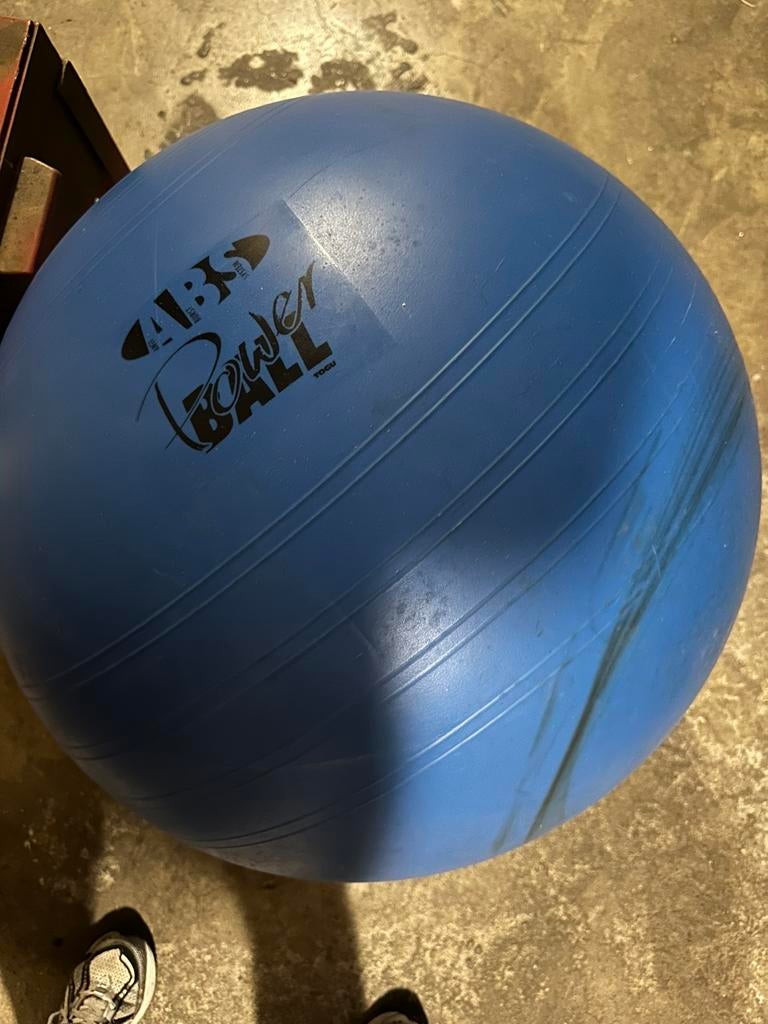 ABS powerbal, Sport en Fitness, Fitnessmaterialen, Ophalen, Gebruikt, Fitnessbal