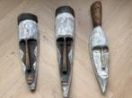 Drie Afrikaanse maskers (vintage, uit jaren ‘60), Groep mensen, Handgemaakt, 20 - 50 cm, Hout