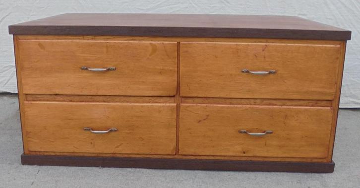 Kleine  lage  ladekast winkelkast apothekerskast, Huis en Inrichting, Kasten | Ladekasten, Gebruikt, Minder dan 100 cm, 50 tot 100 cm