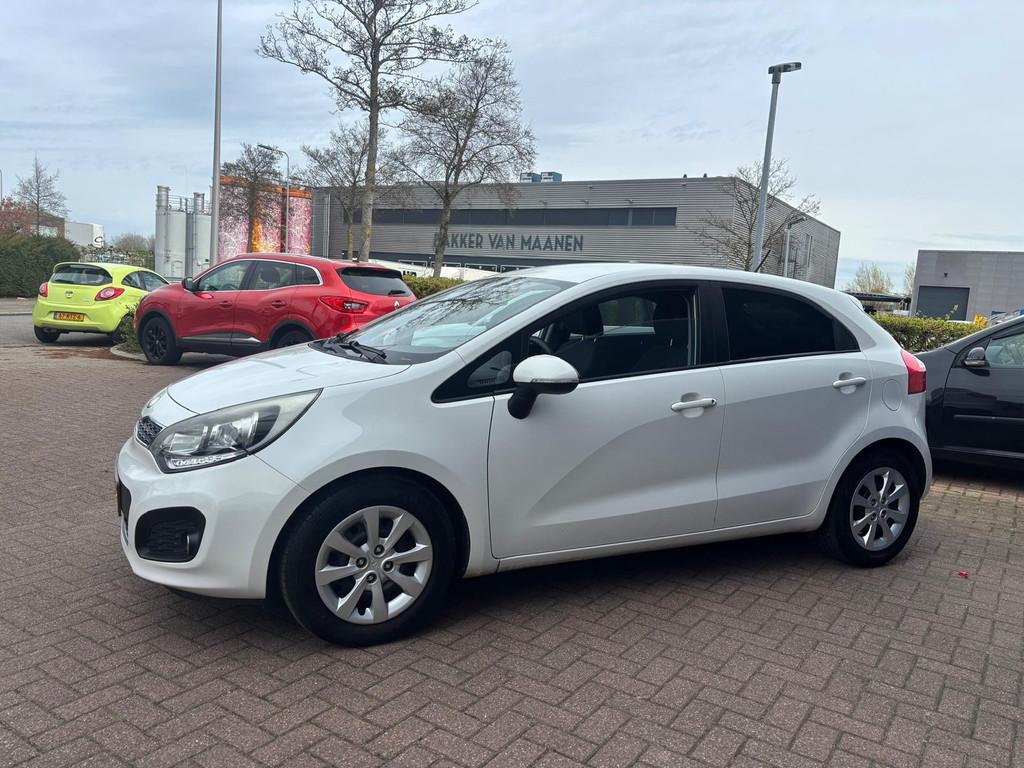 Kia Rio 1.2 CVVT Plus Pack, Auto's, Kia, 21 km/l, Euro 5, Zwart, Wit
