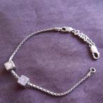 Zilveren Coolkids Armband met Twee Bedels, Verzenden, Zilver, Zilver