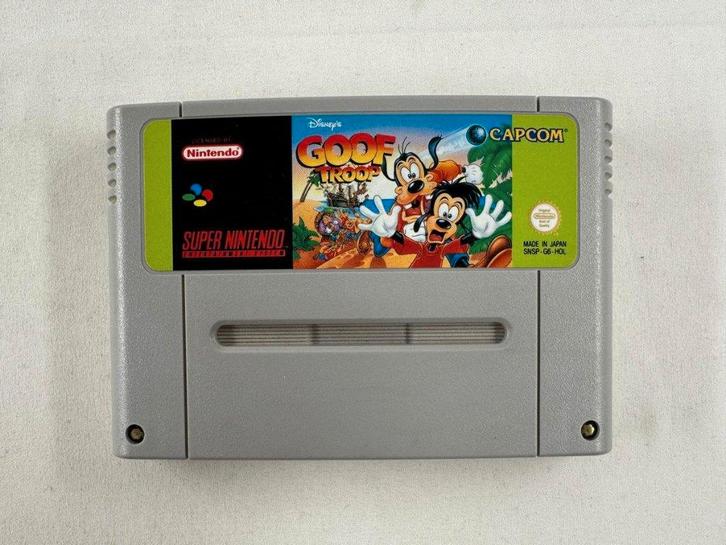 Goof Troop Super Nintendo - SNES, Spelcomputers en Games, Games | Nintendo Super NES, Gebruikt, Avontuur en Actie, 1 speler, Vanaf 3 jaar