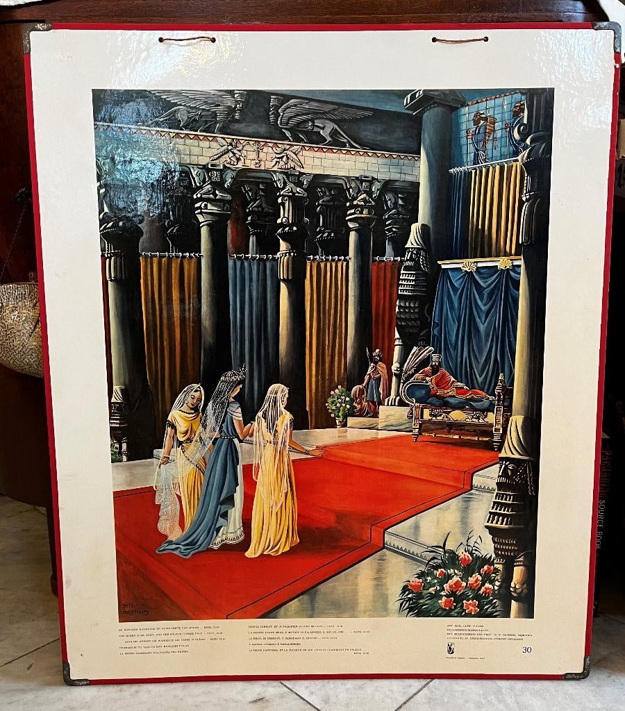 Oude schoolplaat nr. 30: Esther, Ophalen, Overige thema's