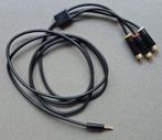 XBox 3,5mm Jack 4p <-> Composiet Audio Video Kabel 1,8m lang, Ophalen of Verzenden, Nieuw, Minder dan 2 meter, Overige kabels