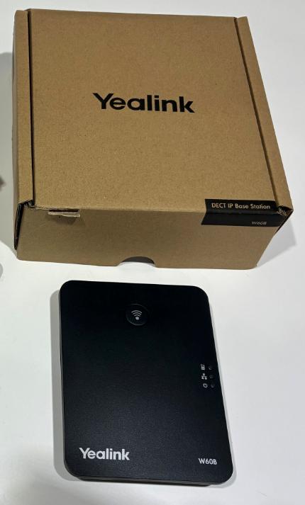 Yealink W60B DECT IP Base Station, Ophalen of Verzenden, Nieuw, 1 handset