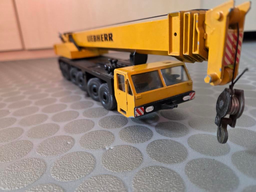 SIKU Gescha hijskraan Liebherr, Ophalen of Verzenden, Hijskraan, Tractor of Landbouw, SIKU